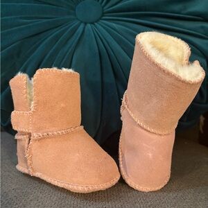 Hanna Andersson suede booties